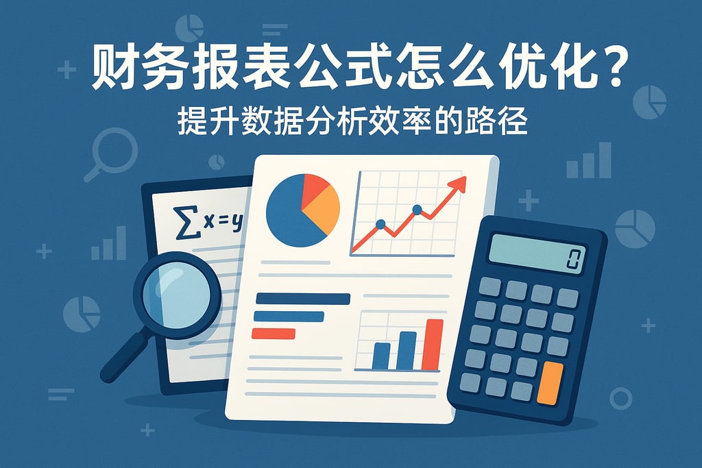 财务报表公式怎么优化？提升数据分析效率的路径