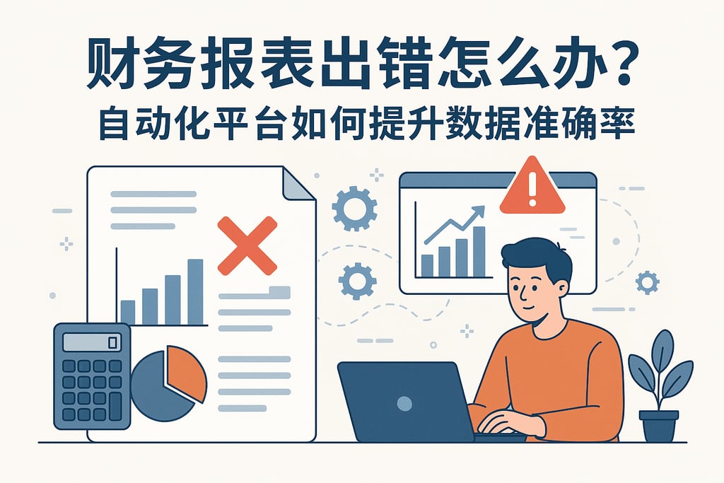 财务报表出错怎么办？自动化平台如何提升数据准确率