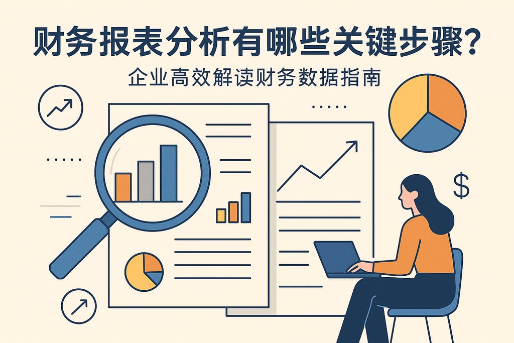 财务报表分析有哪些关键步骤？企业高效解读财务数据指南