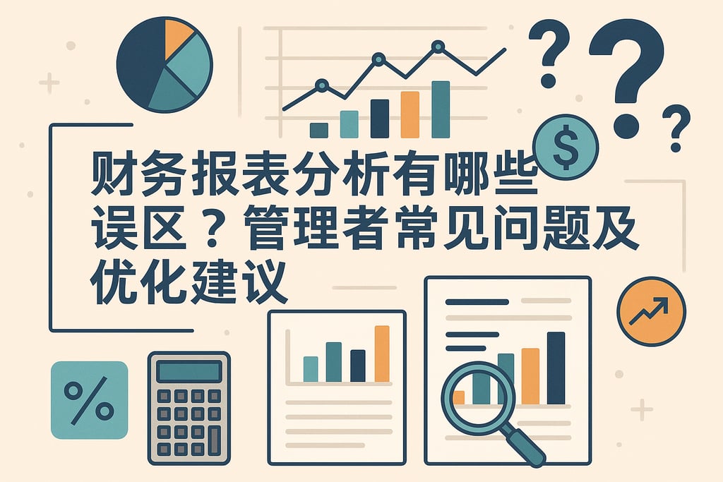 财务报表分析有哪些误区？管理者常见问题及优化建议