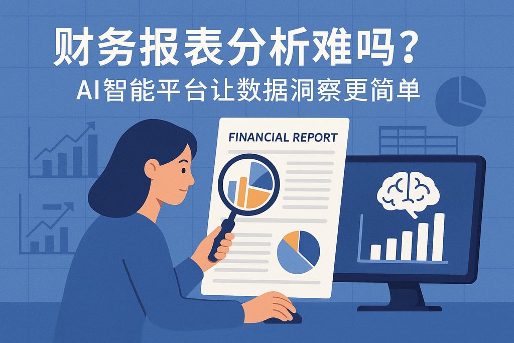 财务报表分析难吗？AI智能平台让数据洞察更简单