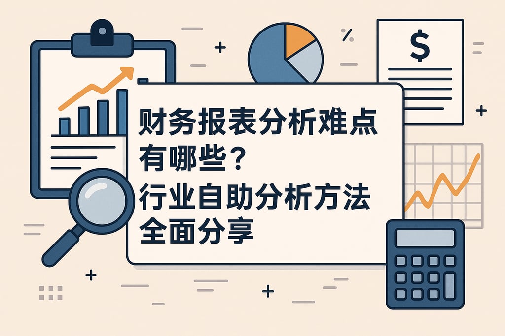 财务报表分析难点有哪些？行业自助分析方法全面分享