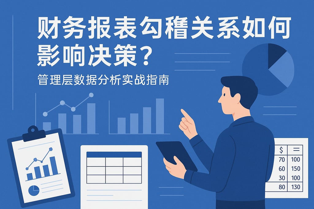 财务报表勾稽关系如何影响决策？管理层数据分析实战指南