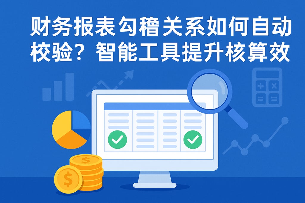 财务报表勾稽关系如何自动校验？智能工具提升核算效率