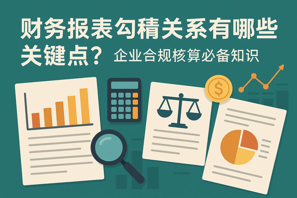 财务报表勾稽关系有哪些关键点？企业合规核算必备知识