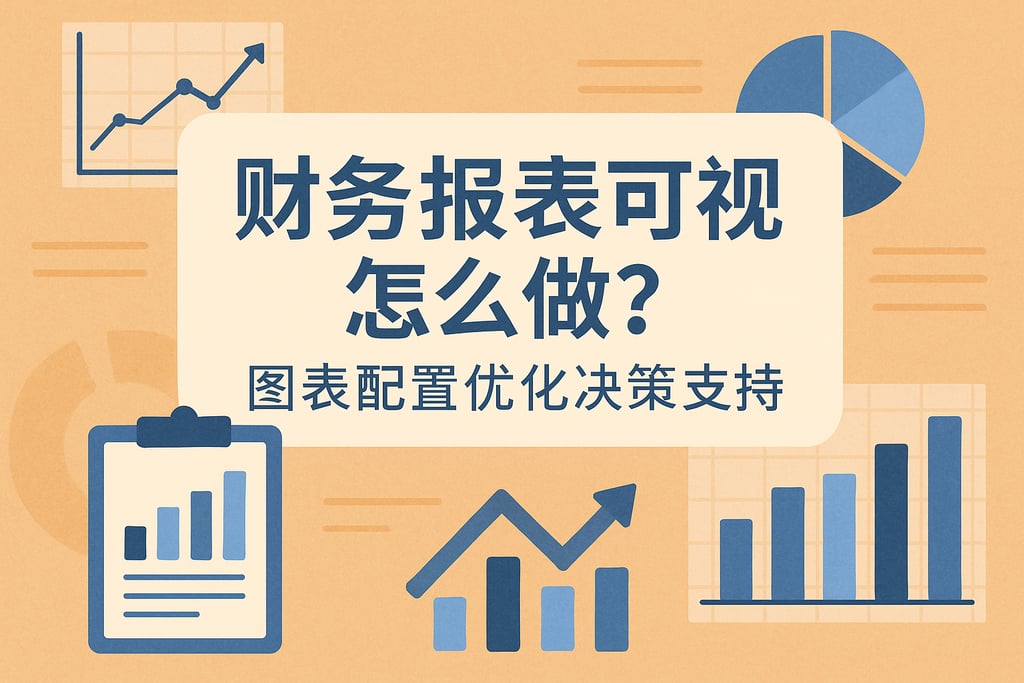 财务报表可视化怎么做？图表配置优化决策支持