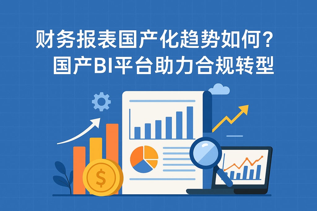 财务报表国产化趋势如何？国产BI平台助力合规转型