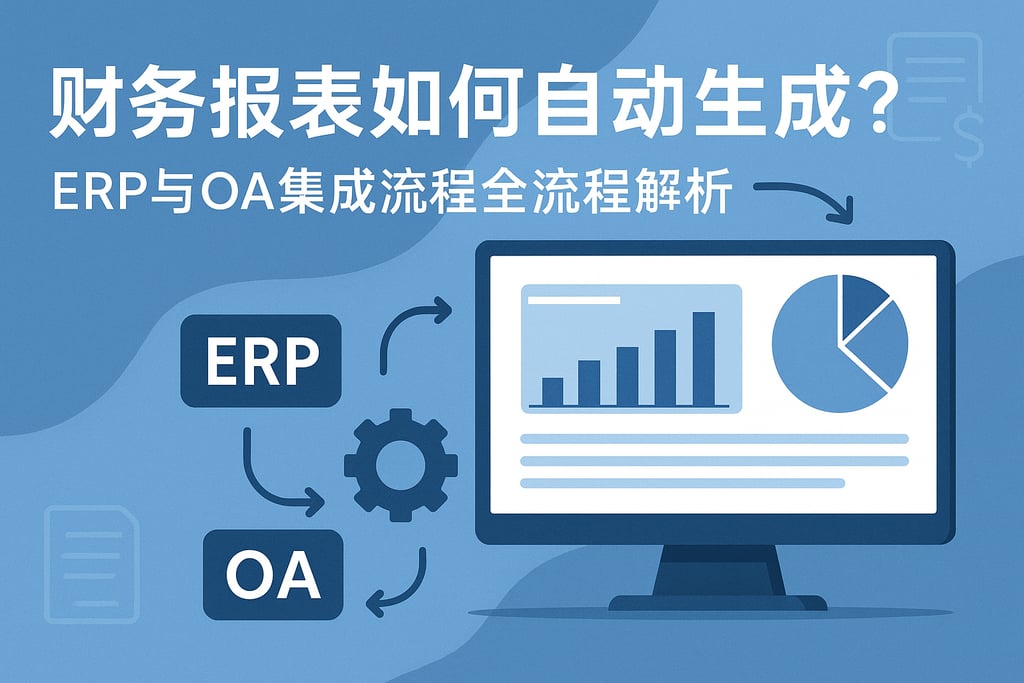 财务报表如何自动生成？ERP与OA集成流程全流程解析