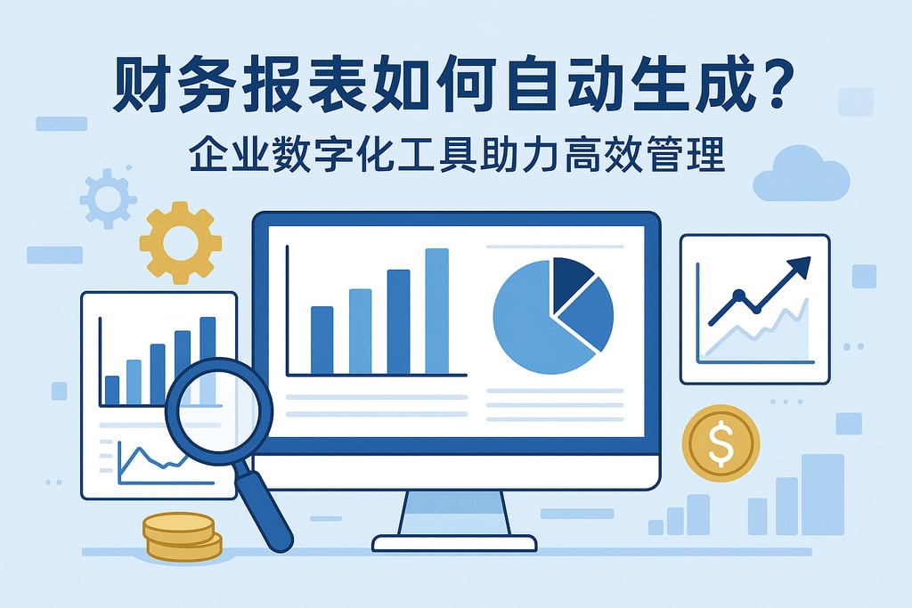 财务报表如何自动生成？企业数字化工具助力高效管理