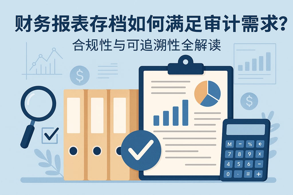 财务报表存档如何满足审计需求？合规性与可追溯性全解读