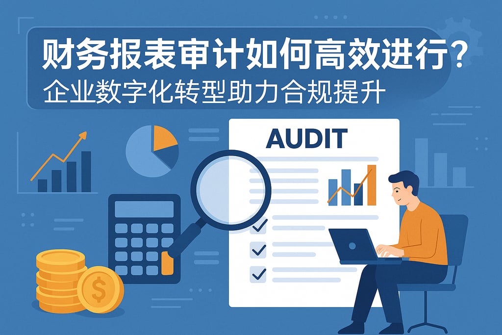 财务报表审计如何高效进行？企业数字化转型助力合规提升