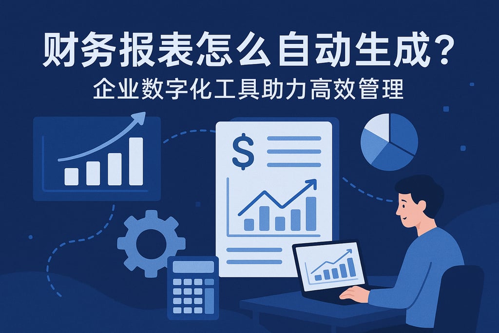 财务报表怎么自动生成？企业数字化工具助力高效管理