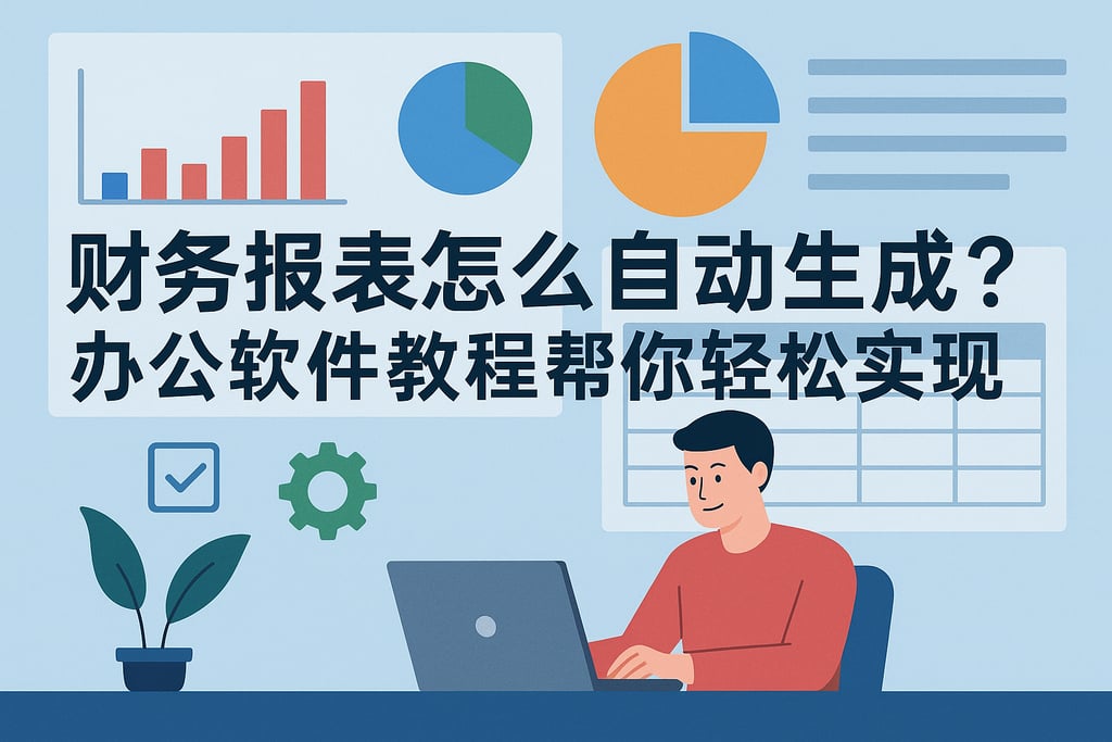 财务报表怎么自动生成？办公软件教程帮你轻松实现