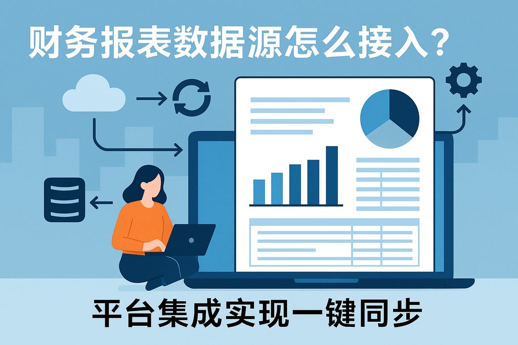 财务报表数据源怎么接入？平台集成实现一键同步