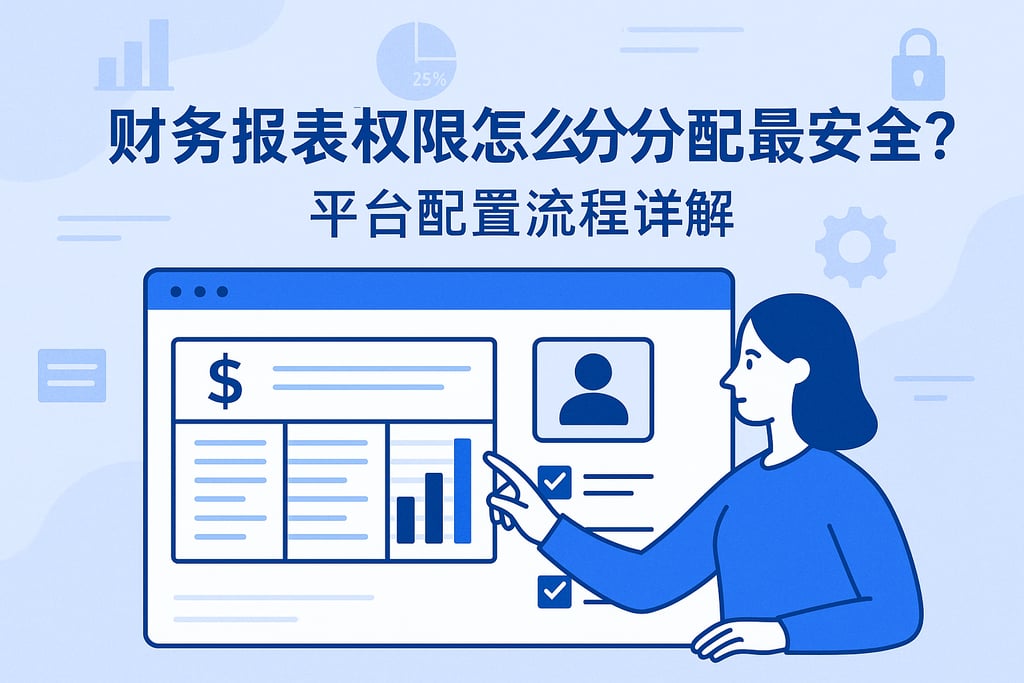 财务报表权限怎么分配最安全？平台配置流程详解