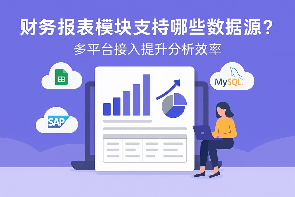 财务报表模块支持哪些数据源？多平台接入提升分析效率