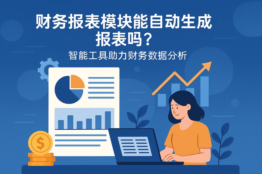 财务报表模块能自动生成报表吗？智能工具助力财务数据分析