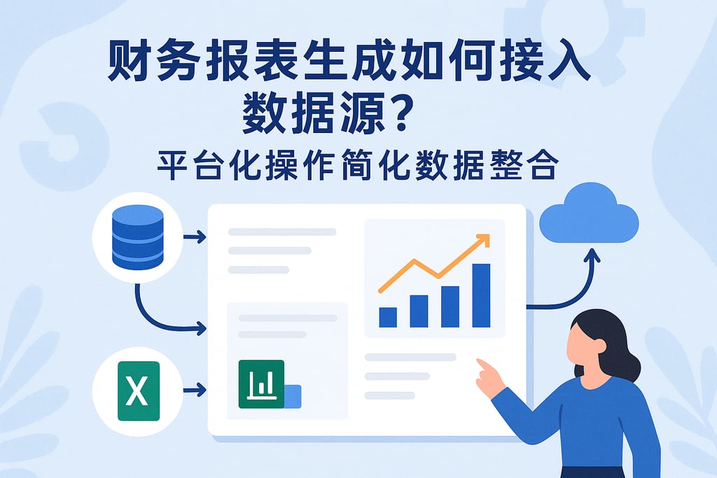 财务报表生成如何接入数据源？平台化操作简化数据整合