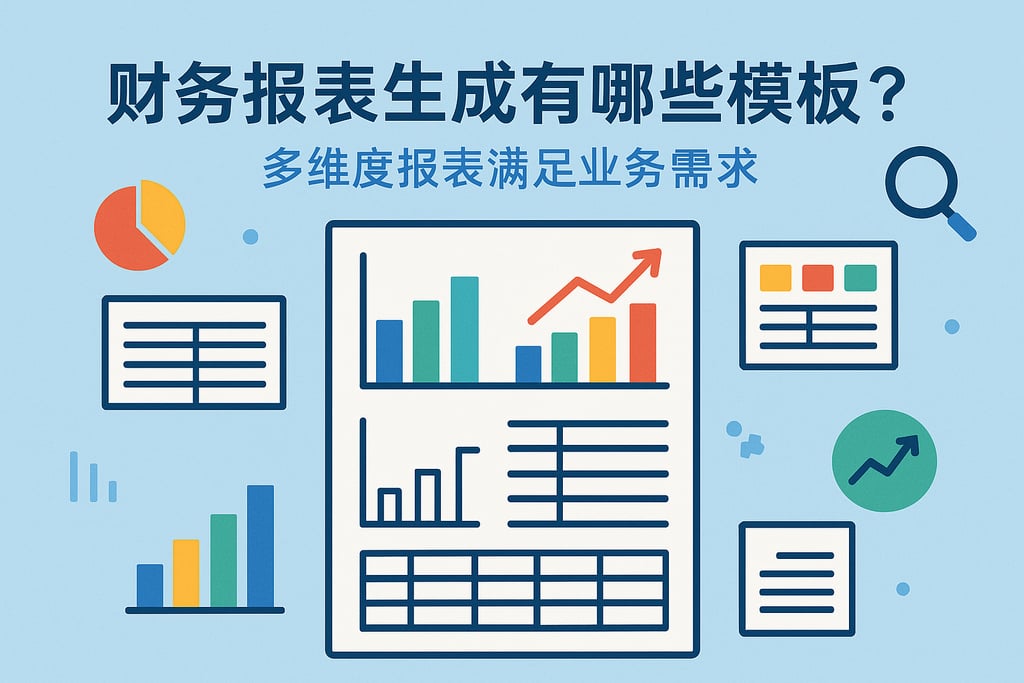 财务报表生成有哪些模板？多维度报表满足业务需求