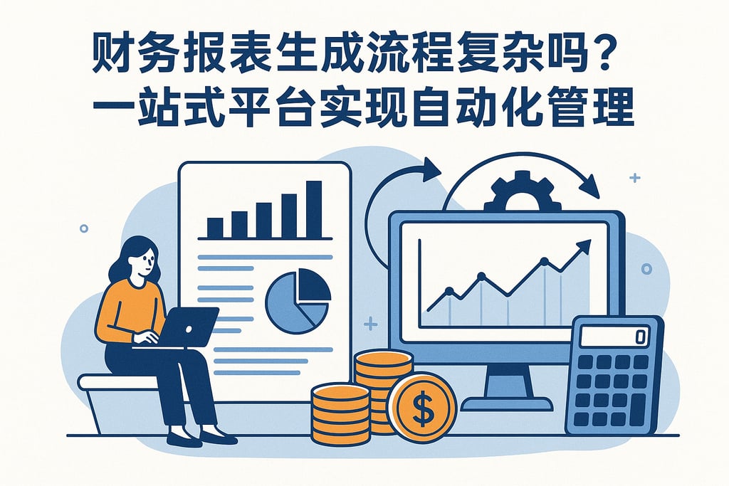 财务报表生成流程复杂吗？一站式平台实现自动化管理