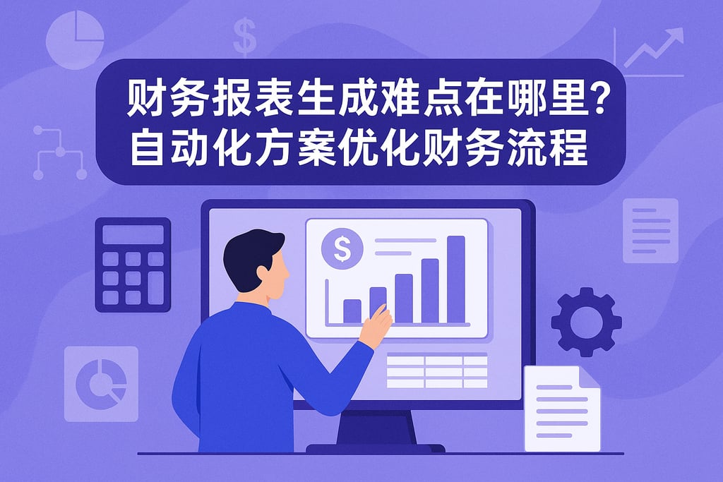 财务报表生成难点在哪里？自动化方案优化财务流程