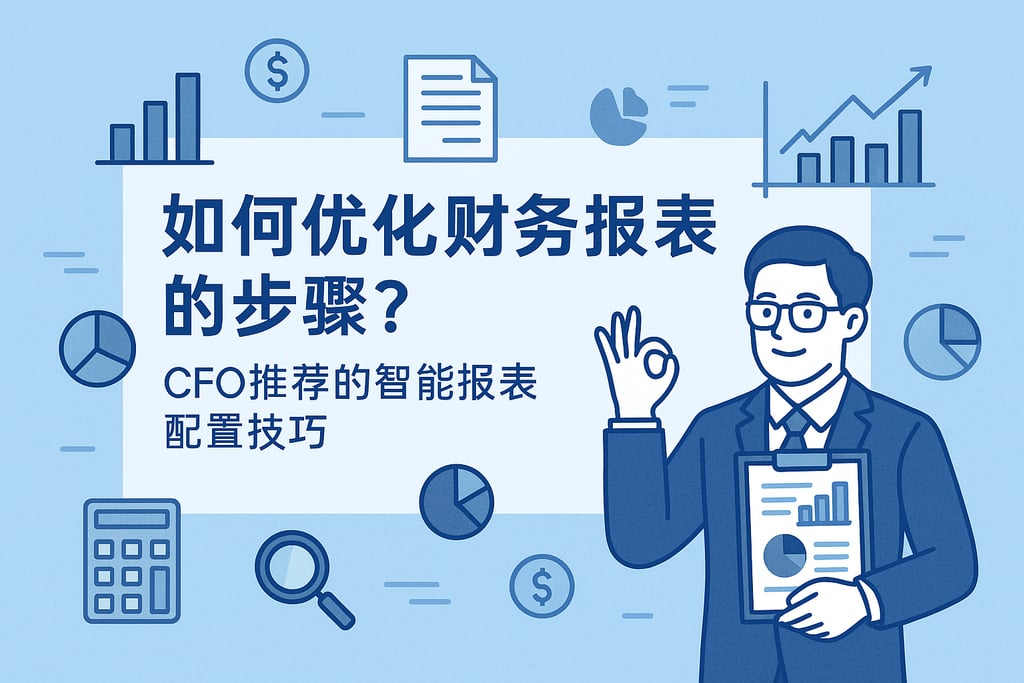财务报表的步骤怎么优化？CFO推荐的智能报表配置技巧