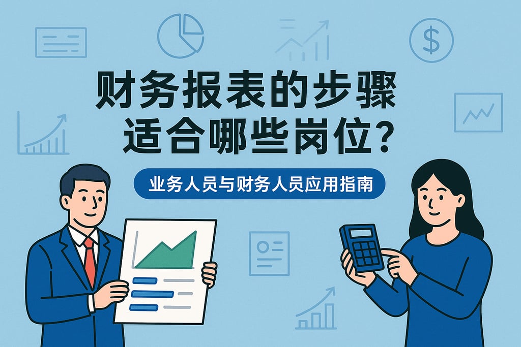 财务报表的步骤适合哪些岗位？业务人员与财务人员应用指南