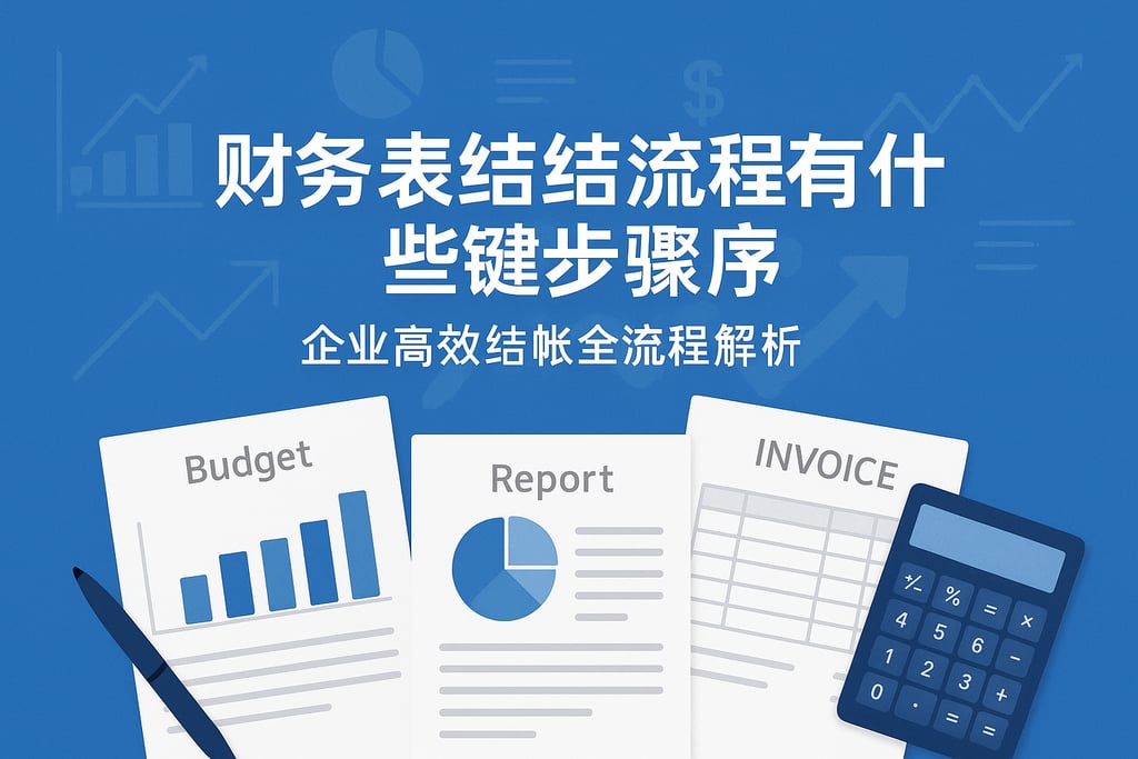 财务报表结转流程有哪些关键步骤？企业高效结账全流程解析