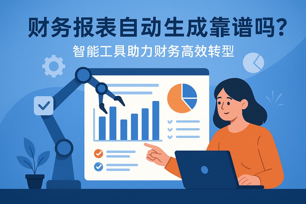 财务报表自动生成靠谱吗？智能工具助力财务高效转型