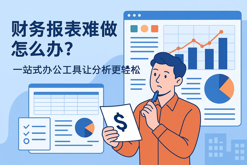 财务报表难做怎么办？一站式办公工具让分析更轻松
