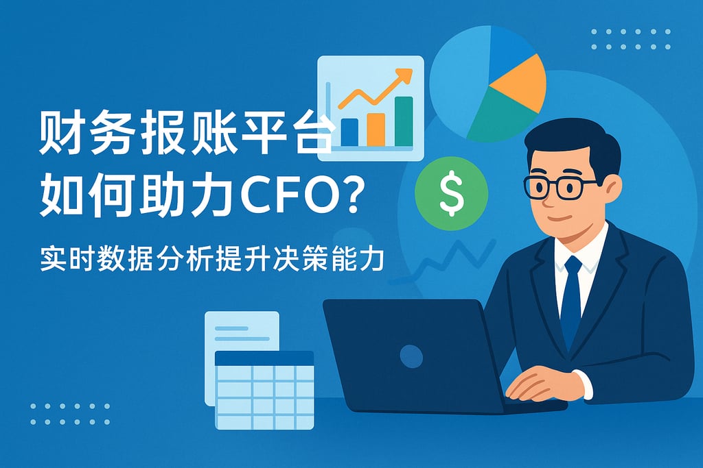 财务报账平台如何助力CFO？实时数据分析提升决策能力
