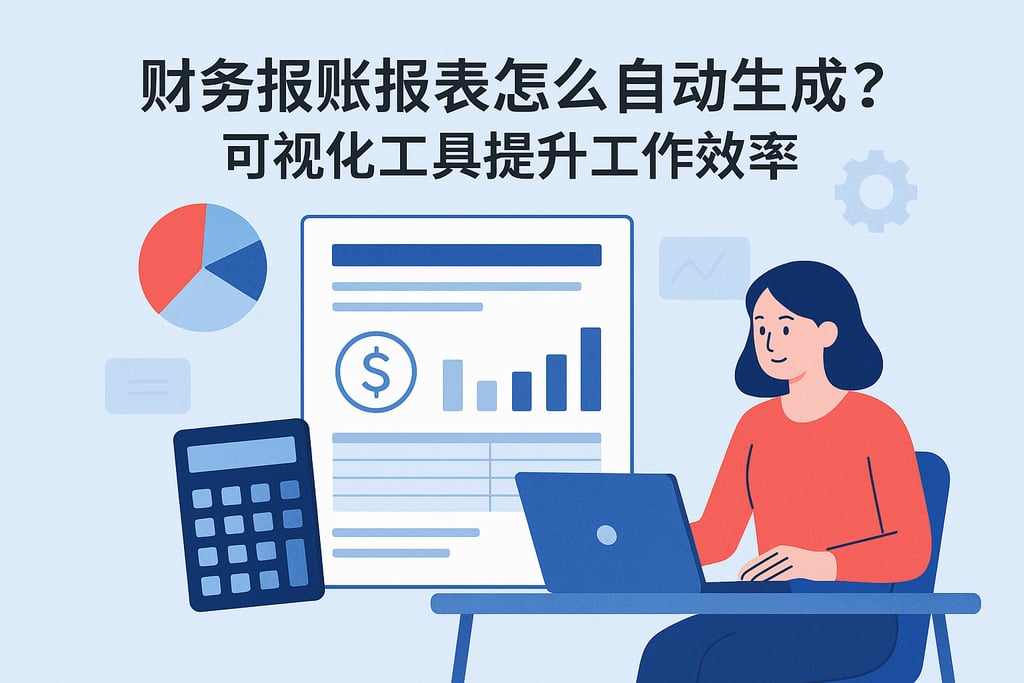 财务报账报表怎么自动生成？可视化工具提升工作效率
