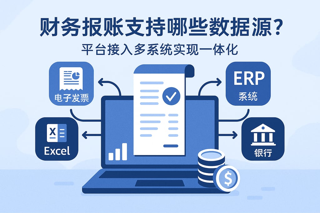 财务报账支持哪些数据源？平台接入多系统实现一体化
