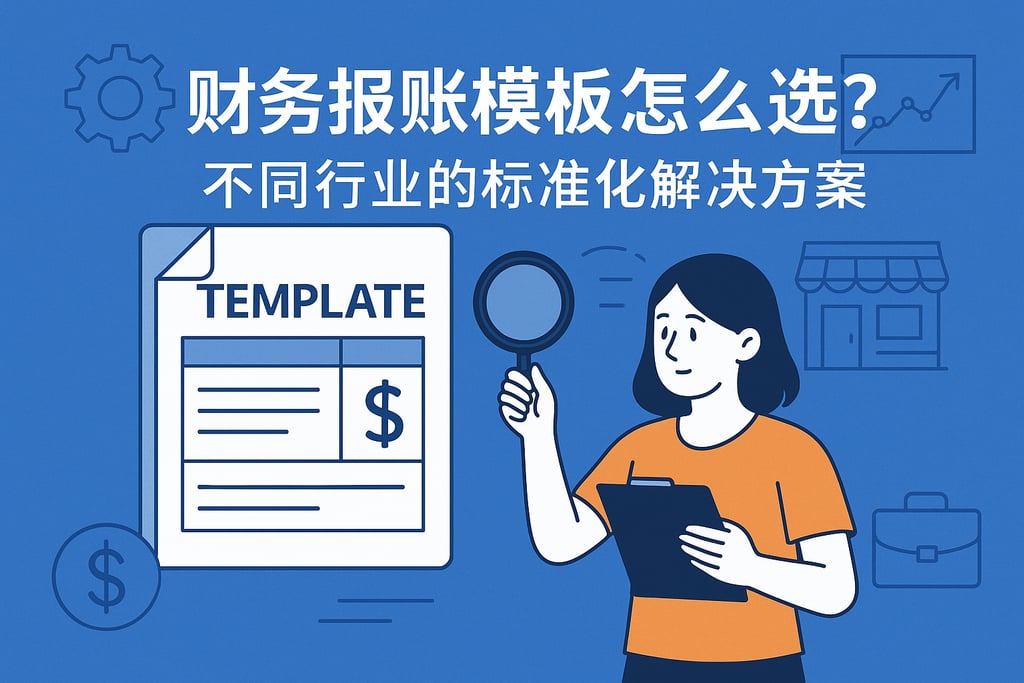 财务报账模板怎么选？不同行业的标准化解决方案