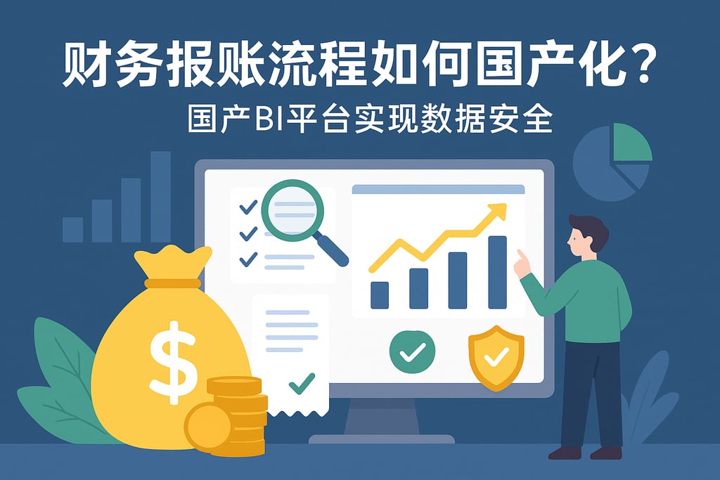 财务报账流程如何国产化？国产BI平台实现数据安全