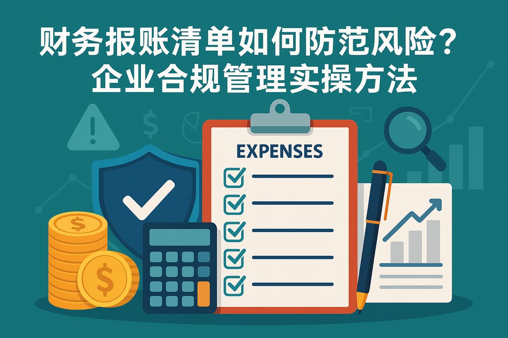 财务报账清单如何防范风险？企业合规管理实操方法
