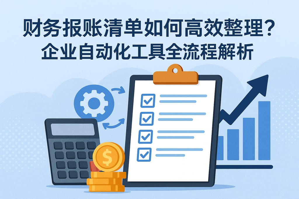 财务报账清单如何高效整理？企业自动化工具全流程解析