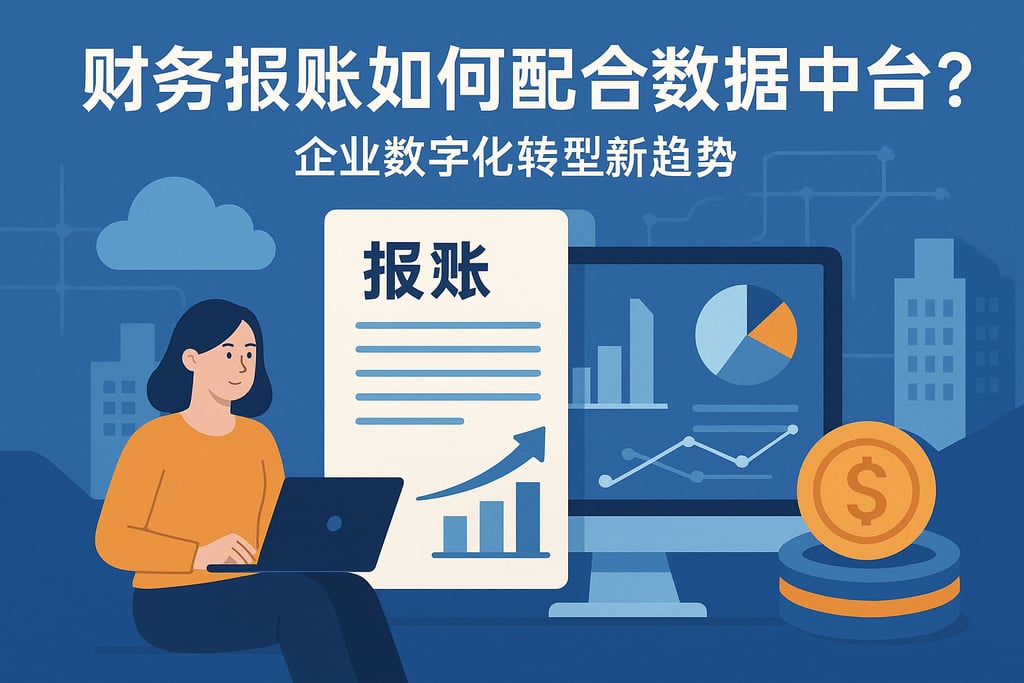 财务报账说明如何配合数据中台？企业数字化转型新趋势
