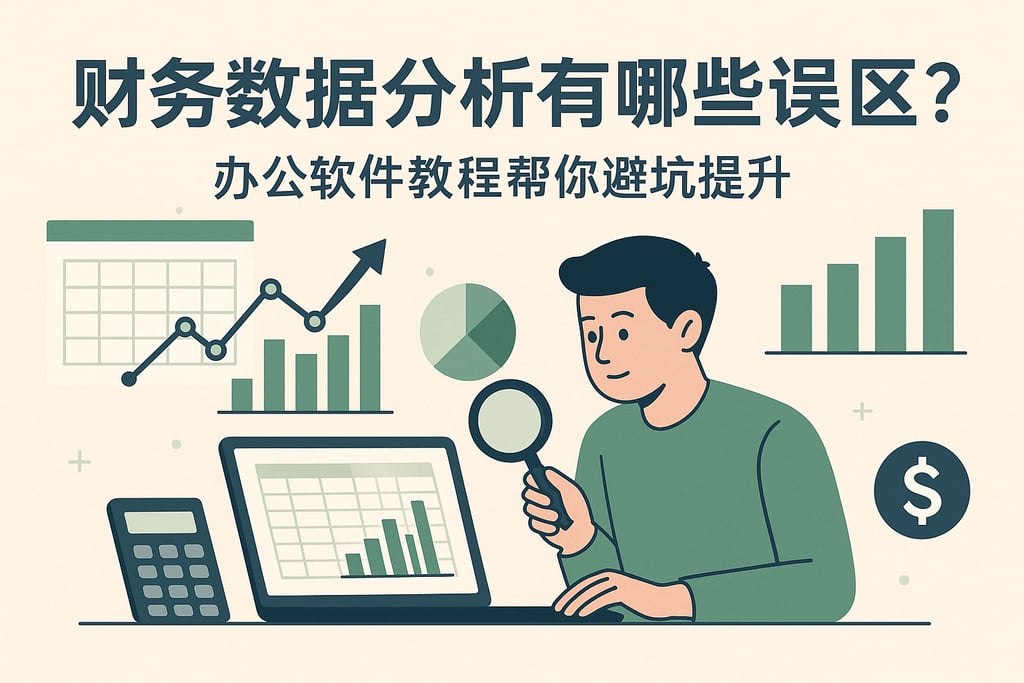 财务数据分析有哪些误区？办公软件教程帮你避坑提升