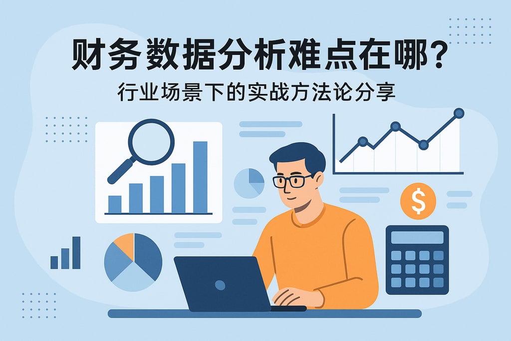 财务数据分析难点在哪？行业场景下的实战方法论分享