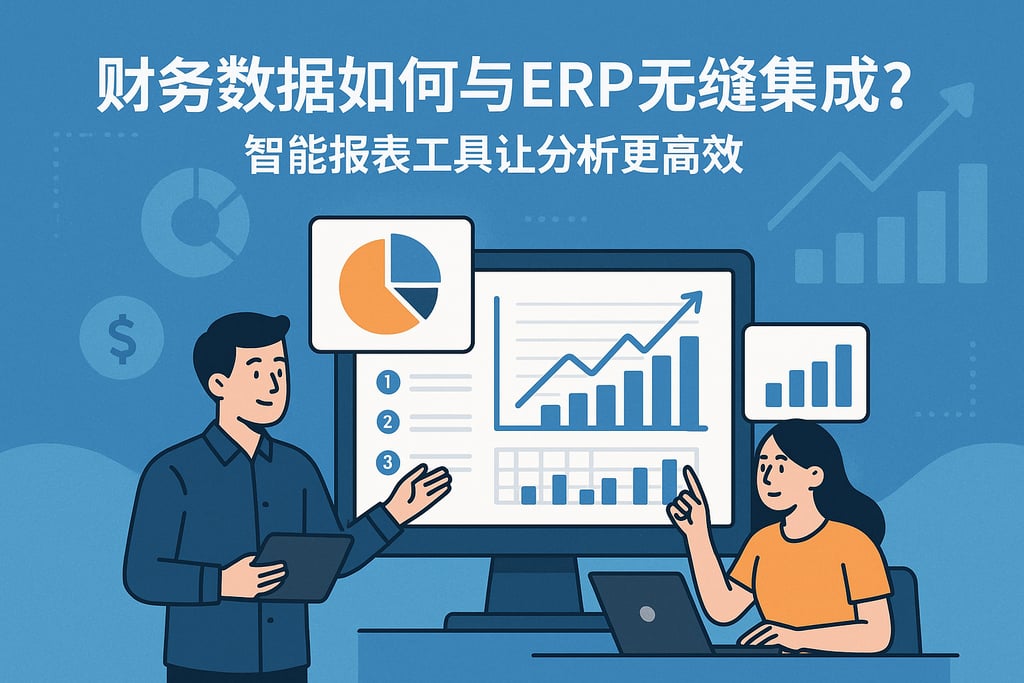 财务数据如何与ERP无缝集成？智能报表工具让分析更高效