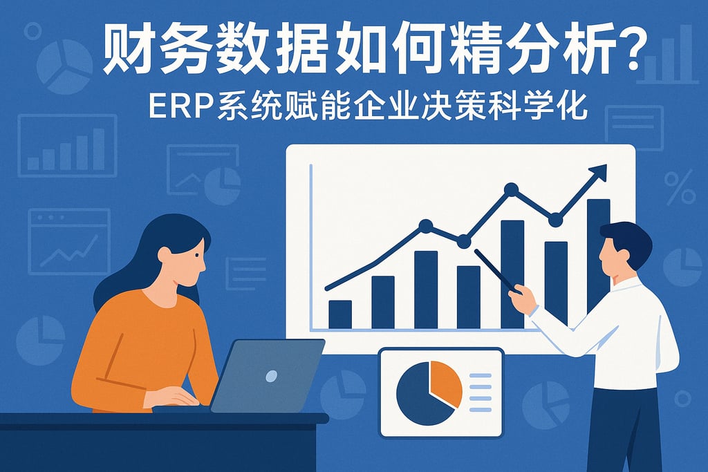 财务数据如何精准分析？erp系统赋能企业决策科学化