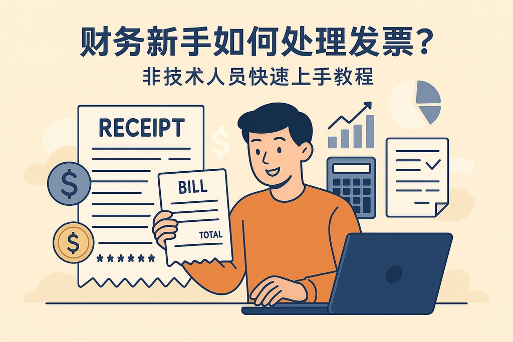 财务新手如何处理发票？非技术人员快速上手教程