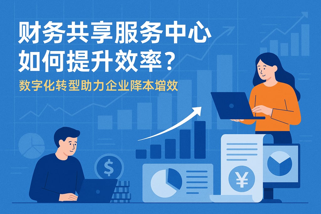 财务服务共享中心如何提升效率？数字化转型助力企业降本增效