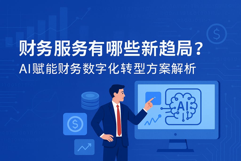 财务服务有哪些新趋势？AI赋能财务数字化转型方案解析
