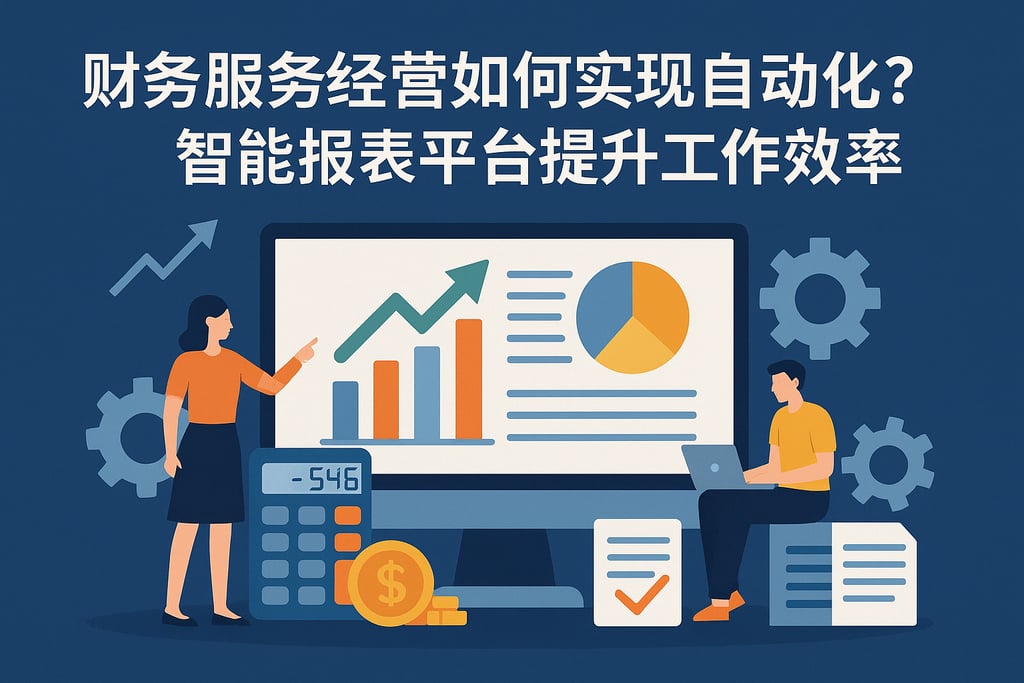 财务服务经营如何实现自动化？智能报表平台提升工作效率
