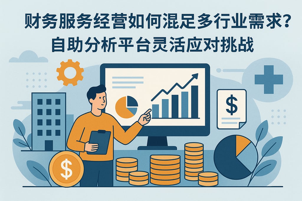 财务服务经营如何满足多行业需求？自助分析平台灵活应对挑战