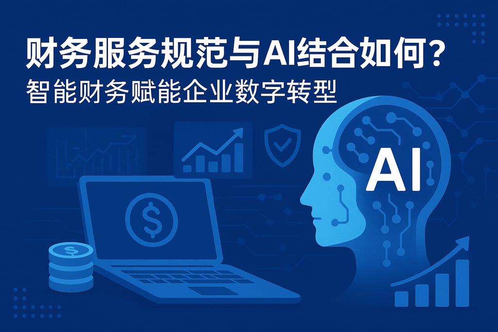 财务服务规范与AI结合如何？智能财务赋能企业数字转型