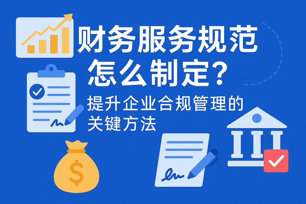 财务服务规范怎么制定？提升企业合规管理的关键方法