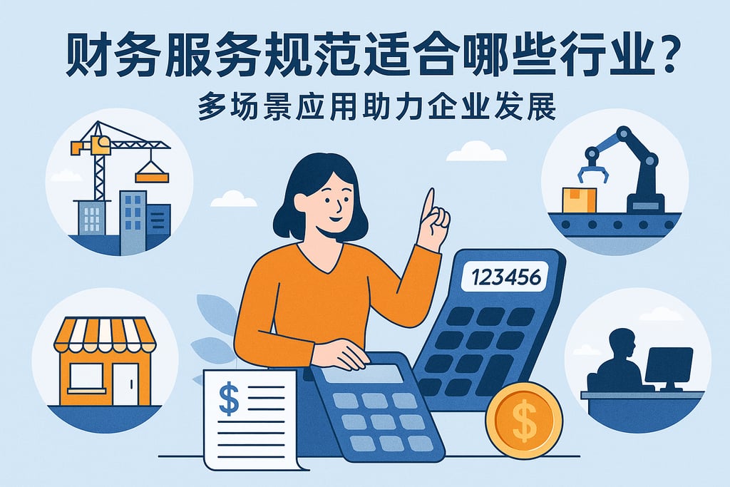 财务服务规范适合哪些行业？多场景应用助力企业发展